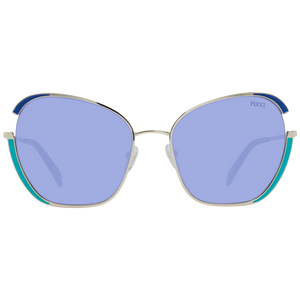Emilio Pucci Gold Women Sunglass