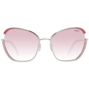 Emilio Pucci Gold Women Sunglass