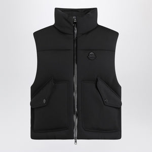 Moncler X Edward Enninful Black padded zip vest