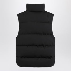 Moncler X Edward Enninful Black padded zip vest