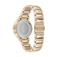 Hugo Boss Womens 1502540 Signature Rose Gold Tone Stainless Steel Watch