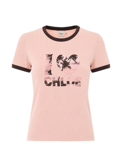 Chloé Chloè T-shirts and Polos PINK