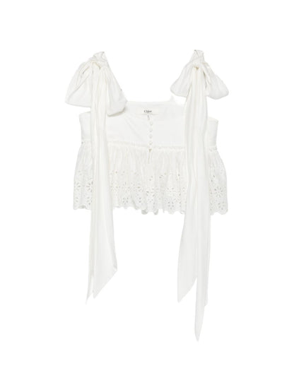 Chloé Chloè Top WHITE