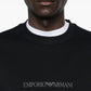 Emporio Armani Sweaters NAVY