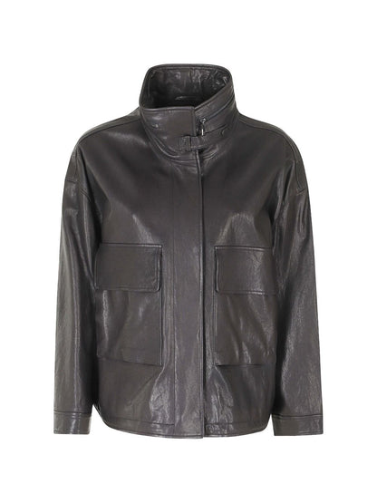 EMPORIO ARMANI CAPSULE Jackets BROWN