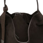 Emporio Armani Suede Leather Shoulder Bag