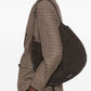 Emporio Armani Suede Leather Shoulder Bag