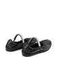 JIMMY CHOO Flat shoes BLACK