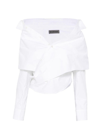 Balenciaga Shirts WHITE