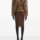 Balmain Skirts BROWN