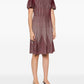 Emporio Armani Striped Midi Dress