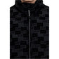 EA7 Allover logo bomber jacket