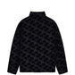 EA7 Allover logo bomber jacket