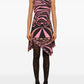 Pucci Printed silk skirt
