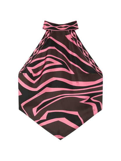 Pucci Printed silk top