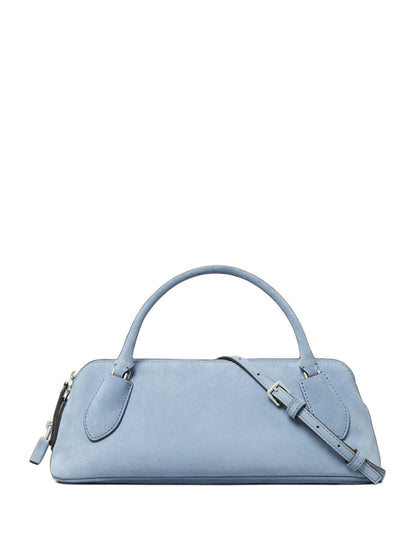 Tory Burch Lock suede leather handbag