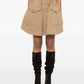 Zimmermann Clash cotton mini skirt