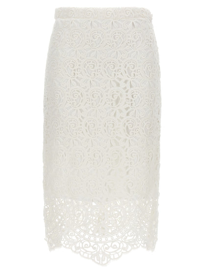 Burberry Lace Skirt