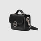 Gucci GG Petite Mini Leather Shoulder Bag Black