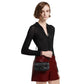 Gucci Marmont Matelasse Leather Super Mini Bag Black