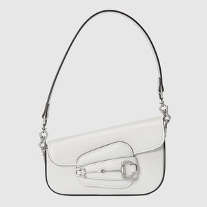 Gucci Horsebit 1955 Mini Shoulder Bag White
