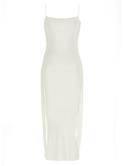 Jacquemus La Robe Maille Plumetis Dress