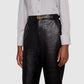 Gucci GG Marmont Reversible Thin Belt Black & Nude