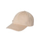 Beige baseball cap on a light gray background
