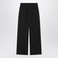 Moncler X Edward Enninful Black wool-blend trousers