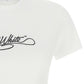 Off White Logo Embroidery T-shirt