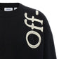 Off White Vertical Bookish Sweater