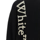 Off White Vertical Bookish Sweater