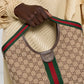 Gucci Giglio Small Tote Beige Canvas Bag