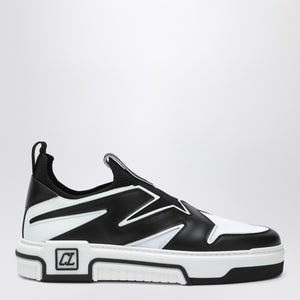 Christian Louboutin Astroflash black leather and textile sneakers