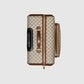Gucci GG Supreme Medium Trolley Beige and Brown