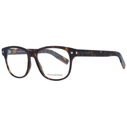 Ermenegildo Zegna Brown Men Glasses Frame