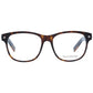 Ermenegildo Zegna Brown Men Glasses Frame
