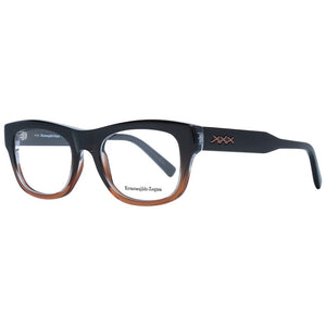 Ermenegildo Zegna Brown Men Glasses Frame