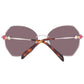 Emilio Pucci Rose Gold Women Sunglass