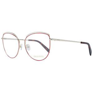 Emilio Pucci Red Women Glasses Frame