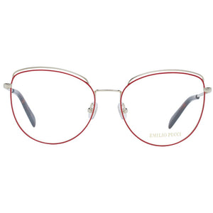 Emilio Pucci Red Women Glasses Frame