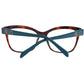 Emilio Pucci Brown Women Glasses Frame