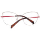 Emilio Pucci Red Women Glasses Frame