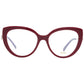 Emilio Pucci Red Women Glasses Frame