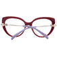 Emilio Pucci Red Women Glasses Frame
