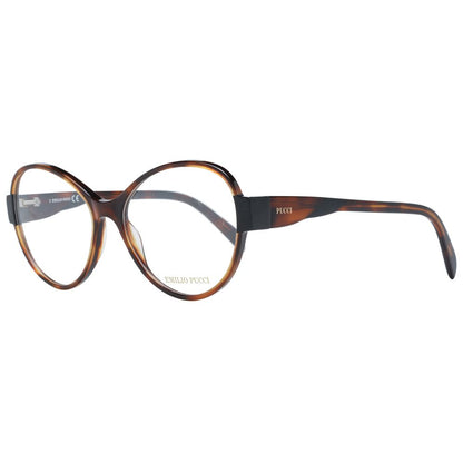 Emilio Pucci Brown Women Glasses Frame