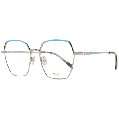 Emilio Pucci Gold Women Glasses Frame