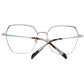 Emilio Pucci Gold Women Glasses Frame