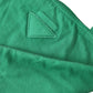 Prada Green Jersey Fabric Logo Shoulder Shopping Tote Shopping Bag