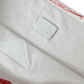 Prada Red Jersey Fabric Logo Shoulder Shopping Tote Bag
